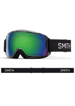 Smith Youth Grom Goggle -Ski Equipment 20182019smithgromgoggleblackgreensolxmirror