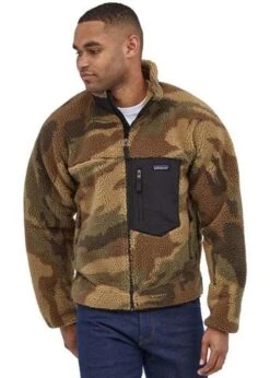 Patagonia Men's Classic Retro-X Jacket -Ski Equipment 2122 patagonia mensclassicretroxjacket kansasskyclassictan