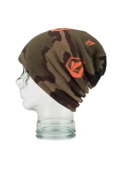 Volcom Men's Deadly Stones Beanie 8 Volcom Men's Deadly Stones Beanie -Ski Equipment 2122 volcom mensdeadlystonesbeanie darkcamo2