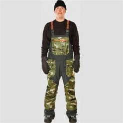 ThirtyTwo Men's Basement Bib -Ski Equipment 32s 8130001077 camo 1