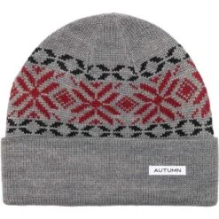 Autumn Roots Beanie -Ski Equipment aut roots grey fw23