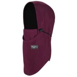 BlackStrap Team Hood -Ski Equipment blk s fg a th merlot