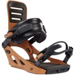K2 Snowboarding Men's Formula Snowboard Bindings -Ski Equipment f22 k2sb formula brown front34