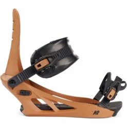 K2 Snowboarding Men's Formula Snowboard Bindings -Ski Equipment f22 k2sb formula brown side
