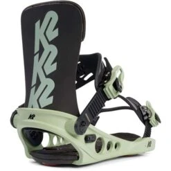 K2 Snowboarding Men's Meridian Snowboard Bindings 10 K2 Snowboarding Men's Meridian Snowboard Bindings -Ski Equipment f22 k2sb meridian jade back34