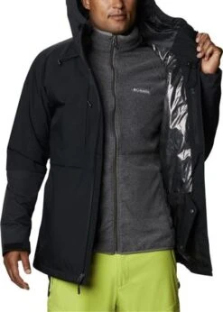 Columbia Men's Banked Run Jacket -Ski Equipment fw2021 columbia mensbankedrunjacket black4