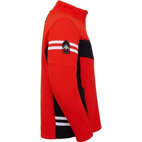 Spyder Men's Wengen Encore Full Zip Fleece Jacket 4 Spyder Men's Wengen Encore Full Zip Fleece Jacket - Image 4