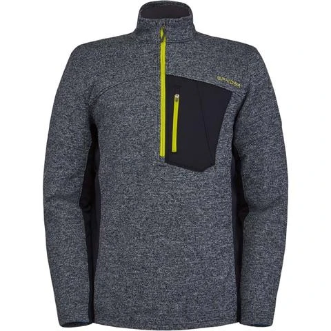 Spyder Men's Bandit Half Zip Fleece Jacket 3 Spyder Men's Bandit Half Zip Fleece Jacket - Image 3