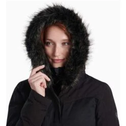 Kuhl Women's Ukon Down Parka -Ski Equipment fw22 23 2200 ws ukon down parka blackout detail 5