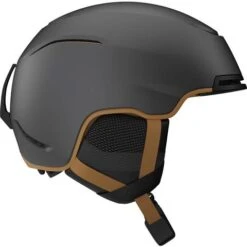 Giro Jackson MIPS Helmet 32 Giro Jackson MIPS Helmet -Ski Equipment fw22 giro jackson mips snow helmet metallic coal tan right