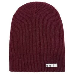 NEFF Daily Beanie -Ski Equipment fw22 nef nf00001 maroon