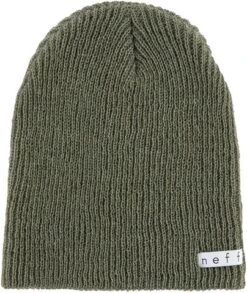 NEFF Women's Daily Heather Beanie -Ski Equipment fw22 nef nf00006 olive heather