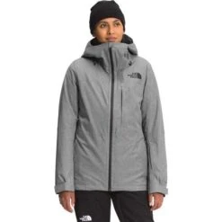 The North Face Women's Thermoball Eco Snow Triclimate Jacket -Ski Equipment fw22 nf0a4r18 hat hero