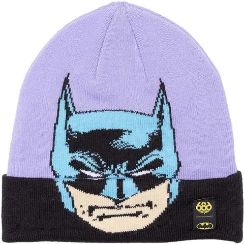 686 Men's Batman Knit Beanie 1 686 Men's Batman Knit Beanie