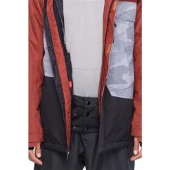 686 Men's GEO Insulated Jacket 23 686 Men's GEO Insulated Jacket -Ski Equipment fw23 686 mensgeoinsulatedjacket brickredcolorblock 4