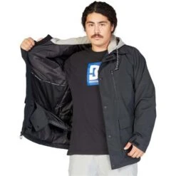 DC Shoes Men's Bandwidth Jacket 21 DC Shoes Men's Bandwidth Jacket -Ski Equipment fw23 dc mensbandwidthjacket black 4