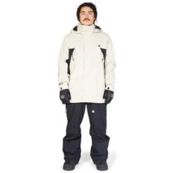 DC Shoes Men's Command 45K Jacket -Ski Equipment fw23 dc menscommand45kjacket pelican 5