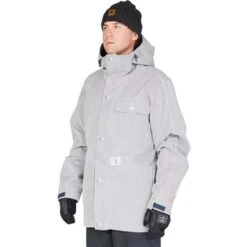 DC Shoes Men's Servo Jacket 14 DC Shoes Men's Servo Jacket -Ski Equipment fw23 dc mensservojacket hickorystripe 5
