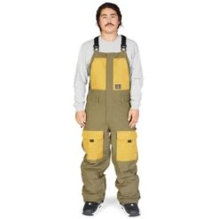 DC Shoes Men's Shadow Bib -Ski Equipment fw23 dc mensshadowbib ivygreen