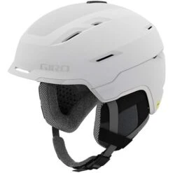 Giro Women's Tenaya Spherical Helmet With MIPS -Ski Equipment fw23 giro womenstenayasphericalmipshelmet mattewhite 1