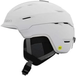 Giro Women's Tenaya Spherical Helmet With MIPS -Ski Equipment fw23 giro womenstenayasphericalmipshelmet mattewhite 3
