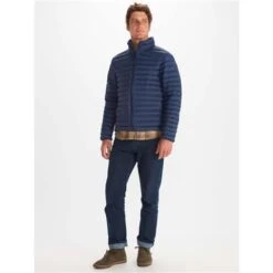 Marmot Men's Echo Featherless Jacket -Ski Equipment fw23 marmot mensechofeatherlessjacket arcticnavy 3