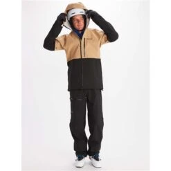 Marmot Men's Refuge Pro Jacket -Ski Equipment fw23 marmot mensrefugeprojacket shetlandblack 3