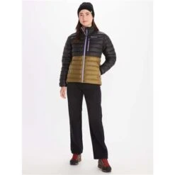 Marmot Women's Highlander Jacket 10 Marmot Women's Highlander Jacket -Ski Equipment fw23 marmot womenshighlanderjacket blackmilitarygreen 3