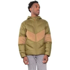 Obermeyer Men's Breton Down Jacket -Ski Equipment fw23 obermeyer mensbretondownjacket tundra