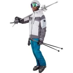Obermeyer Men's Charger Jacket -Ski Equipment fw23 obermeyer menschargerjacket fog 5