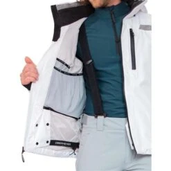 Obermeyer Men's Chroma Jacket 7 Obermeyer Men's Chroma Jacket -Ski Equipment fw23 obermeyer menschromajacket white 3