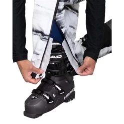 Obermeyer Men's Foraker Shell Pant -Ski Equipment fw23 obermeyer mensforakershellpant whiteout 6