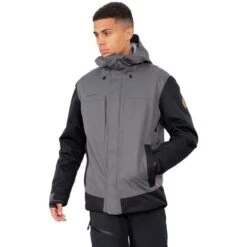 Obermeyer Men's Grommet Jacket 26 Obermeyer Men's Grommet Jacket -Ski Equipment fw23 obermeyer mensgrommetjacket coal 1