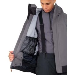 Obermeyer Men's Grommet Jacket 31 Obermeyer Men's Grommet Jacket -Ski Equipment fw23 obermeyer mensgrommetjacket coal 6