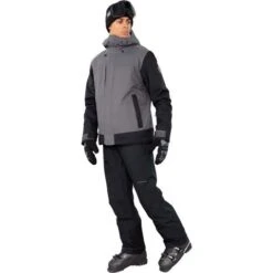 Obermeyer Men's Grommet Jacket 32 Obermeyer Men's Grommet Jacket -Ski Equipment fw23 obermeyer mensgrommetjacket coal 7