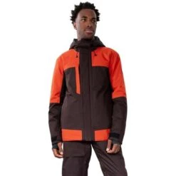 Obermeyer Men's Grommet Jacket 38 Obermeyer Men's Grommet Jacket -Ski Equipment fw23 obermeyer mensgrommetjacket russet 1