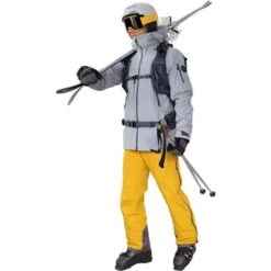Obermeyer Men's Highlands Shell Jacket -Ski Equipment fw23 obermeyer menshighlandsshelljacket shale 5