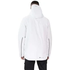 Obermeyer Men's Highlands Shell Jacket -Ski Equipment fw23 obermeyer menshighlandsshelljacket white 2