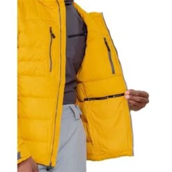 Obermeyer Men's Klaus Down Hoody 35 Obermeyer Men's Klaus Down Hoody -Ski Equipment fw23 obermeyer mensklausdownhoody goldenhour 5