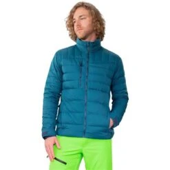 Obermeyer Men's Klaus Down Jacket 24 Obermeyer Men's Klaus Down Jacket -Ski Equipment fw23 obermeyer mensklausdownjacket blueagave 1