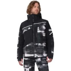 Obermeyer Men's Kodiak Jacket 26 Obermeyer Men's Kodiak Jacket -Ski Equipment fw23 obermeyer menskodiakjacket blackout 1