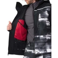 Obermeyer Men's Kodiak Jacket 28 Obermeyer Men's Kodiak Jacket -Ski Equipment fw23 obermeyer menskodiakjacket blackout 3