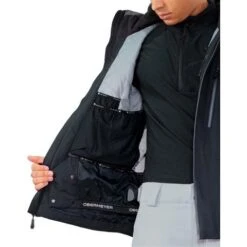 Obermeyer Men's Raze Jacket -Ski Equipment fw23 obermeyer mensrazejacket black 5
