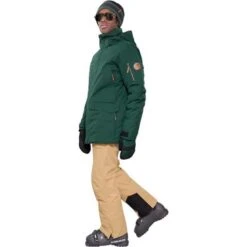 Obermeyer Men's Ridgeline Jacket -Ski Equipment fw23 obermeyer mensridgelinejacket nightops 3