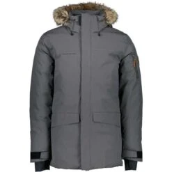 Obermeyer Men's Ridgeline Jkt W/ Faux Fur 21 Obermeyer Men's Ridgeline Jkt W/ Faux Fur -Ski Equipment fw23 obermeyer mensridgelinejacketwithfauxfur coal 7