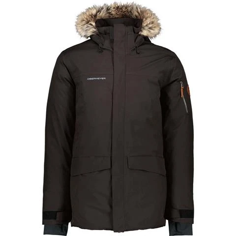 Obermeyer Men's Ridgeline Jkt W/ Faux Fur 11 Obermeyer Men's Ridgeline Jkt W/ Faux Fur - Image 11