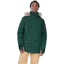 Obermeyer Men's Ridgeline Jkt W/ Faux Fur 26 Obermeyer Men's Ridgeline Jkt W/ Faux Fur -Ski Equipment fw23 obermeyer mensridgelinejacketwithfauxfur nightops 1