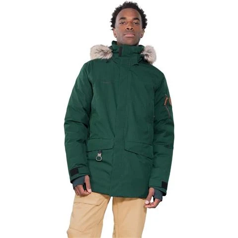 Obermeyer Men's Ridgeline Jkt W/ Faux Fur 12 Obermeyer Men's Ridgeline Jkt W/ Faux Fur - Image 12