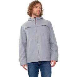 Obermeyer Men's Wyatt Wooly Jacket -Ski Equipment fw23 obermeyer menswyattwoolyjacket shale