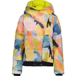 Obermeyer Women's Calypso Down Jacket 34 Obermeyer Women's Calypso Down Jacket -Ski Equipment fw23 obermeyer womenscalypsodownjacket paintbrush 1